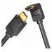 CABLE HDMI V2.0 4K M-M ACODADO 90º 3 M NEGRO VENTION (Espera 4 dias)