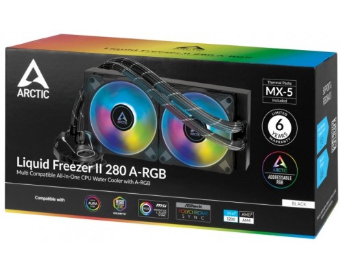 REFRIGERACION LIQUIDA CPU ARCTIC FREEZER II 280 A-RGB (Espera 4 dias)