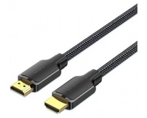 CABLE HDMI V2.0 4K M-M TRENZADO 1 M NEGRO VENTION (Espera 4 dias)