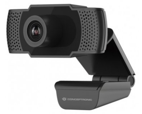 Webcam Fhd Conceptronic Amdis 1080p Usb 3.6mm 30 Fps