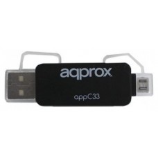 LECTOR USB EXT TARJETAS APPROX MICRO SD- SD- MMC (Espera 4 dias)