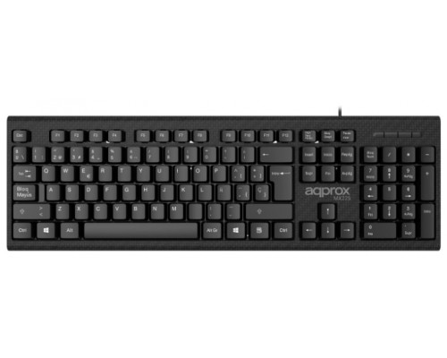 TECLADO UNIVERSAL MX225 NEGRO APPROX (Espera 4 dias)