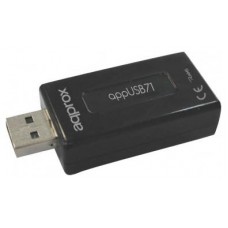 TARJETA SONIDO 7.1 USB + VOLUME APPROX (Espera 4 dias)