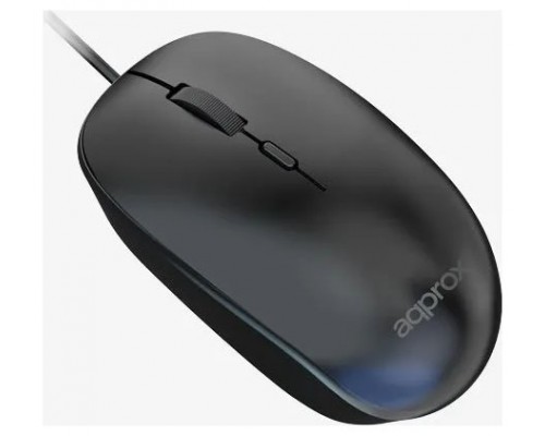 MOUSE APPROX APPXM150 CABLE 1.35 1600 DPI AJUSTABLES 4