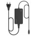 AISENS - CARGADOR DE SOBREMESA GaN 65W PD3.0 1XUSB-C 1.8M, NEGRO