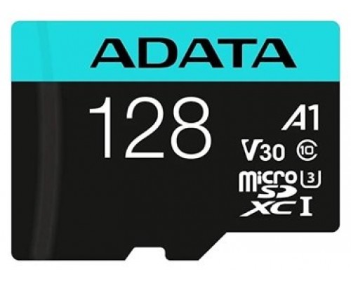 ADATA microSDXC/SDHC UHS-I U3 128GB c/adapt