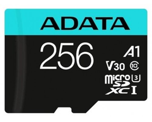 ADATA microSDXC/SDHC UHS-I U3 256GB c/adapt