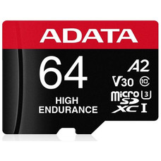 ADATA High Endurance microSDXC UHS-I 64GB V30 A2