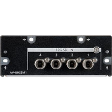 PANASONIC INPUT OPTION BOARD SDI X 4 INPUTS WITH FS AND CONVERTER 4K UP CONVERSION HDR CONVERSION HDR <-> SDR 2K DOWN CONVERSION COLOR SPACE CONVERSION ST.2020 <-> REC.709 (AV-UHS5M1G) (Espera 4 dias)