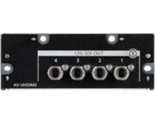 PANASONIC OUTPUT OPTION BOARD SDI X 4 OUTPUTS WITH CONVERTER HDR CONVERSION HDR <-> SDR 2K DOWN CONVERSION COLOR SPACE CONVERSION ST.2020 <-> REC.709 (AV-UHS5M2G) (Espera 4 dias)