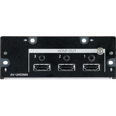 PANASONIC HDMI OUTPUT OPTION BOARD HDMI X 3 OUTPUTS WITH SCALER HDR CONVERSION HDR <-> SDR COLOR SPACE CONVERSION ST.2020 <-> REC.709 (AV-UHS5M4G) (Espera 4 dias)