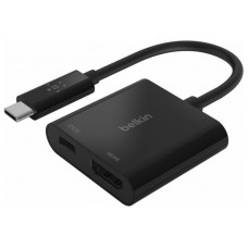 Adaptador Belkin Avc002btbk Usb-c A Hdmi + Carga 60w