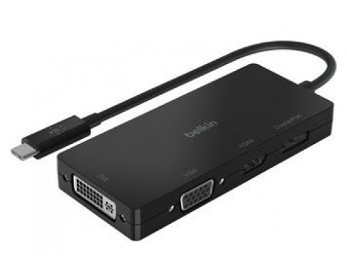 Adaptador Usb-c Belkin Avc003btbk A 1xhdmi 1xvga