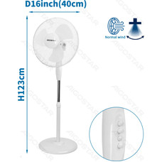 VENTILADOR DE PIE 55W BLANCO AIGOSTAR (Espera 4 dias) VENTILADOR DE PIE 55W BLANCO AIGOSTAR (Espera 4 dias)