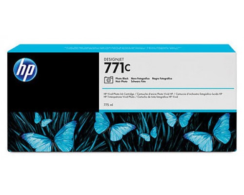 HP Cartucho GF para Z6200 PHBK 771C 775ml Negro foto