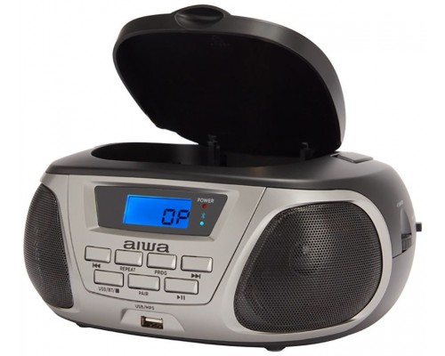 RADIO CD BLUETOOTH PORTABLE AIWA BOOMBOX BBTU-300