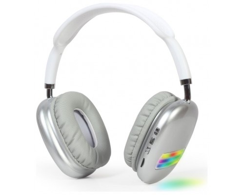 AURICULARES GEMBIRD ESTERO BLUETOOTH CON EFECTO DE LUZ LED BLANCO