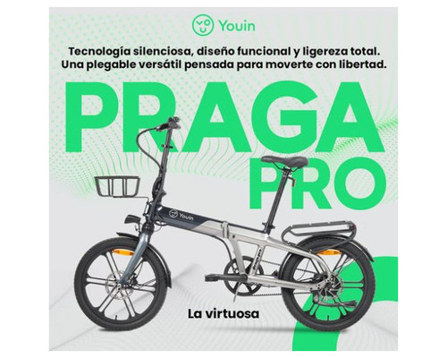 YOUIN E-BIKE 20" YOUIN PRAGA P (Espera 4 dias)