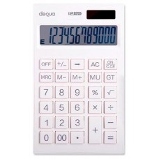 DEQUA CALCULADORA DE OFICINA 12 DIGITOS BLANCO