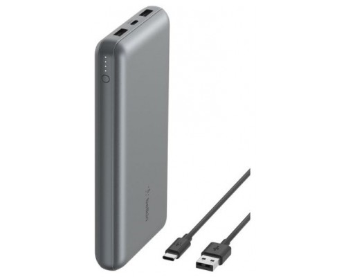 BELKIN 20K POWER BANK 15W SPACE GREY (Espera 4 dias)