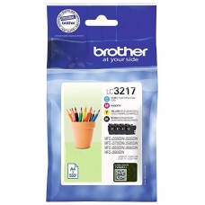 TINTA BROTHER LC3217VAL PACK 4 CART (Espera 4 dias)