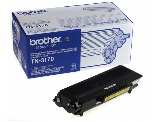 TONER BROTHER TN3170 NEGRO 7.000PAG (Espera 4 dias)