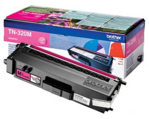 TONER BROTHER TN320M MAGENTA 1.500PAG (Espera 4 dias)