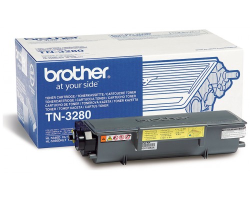 TONER BROTHER TN3280 NEGRO 8.000PAG (Espera 4 dias)