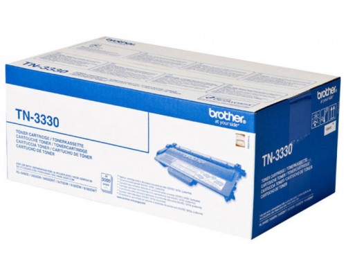 TONER BROTHER TN3330 NEGRO 3.000PAG (Espera 4 dias)