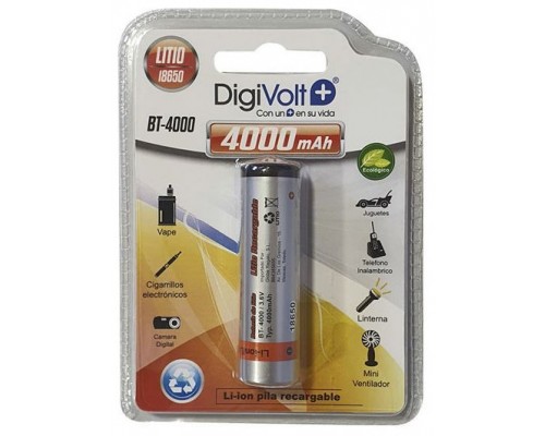 Pila Recargable Litio 18650 4000mah Bt-4000