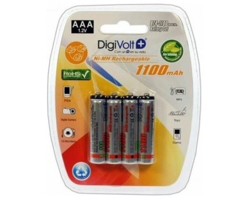 Pila Recargable Aaa/r3 1100mah Bt4-1100 "blister