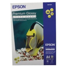 Epson Papel Premium Glossy Photo 255g, 50 Hojas de A4