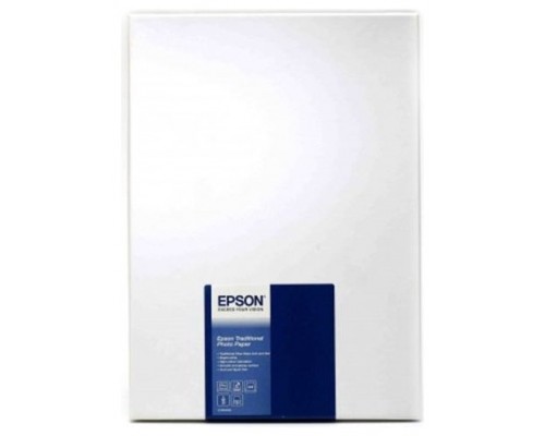 EPSON GF Papel Traditional Photo A4, 25h - 330 g/m2