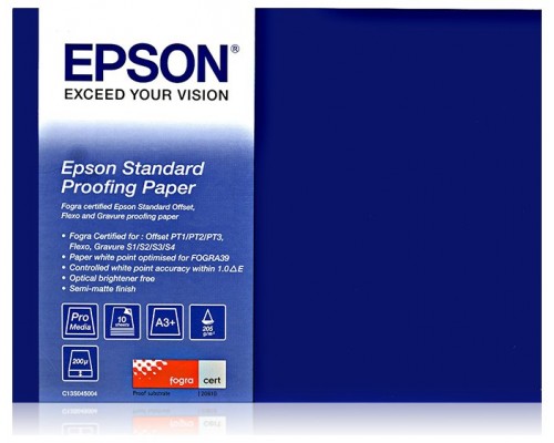 EPSON GF Papel Proofing STANDARD 205 A3++ (100h)