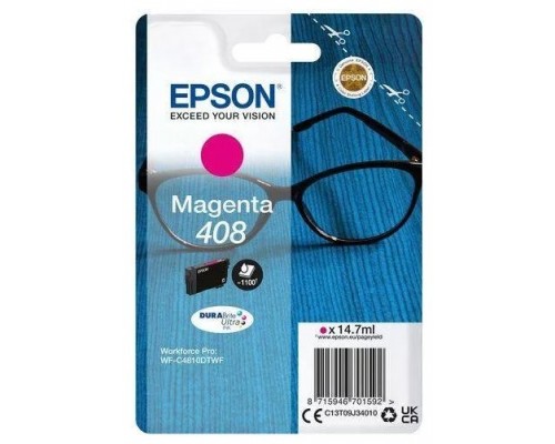 EPSON tinta Magenta Singlepack 408 DURABrite Ultra Ink