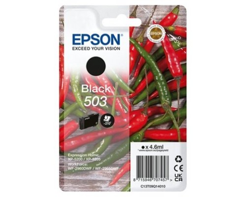 TINTA EPSON 503 ORI NEGRO C13T09Q14010