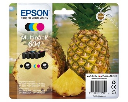 EPSON Multipack 4 colores 604