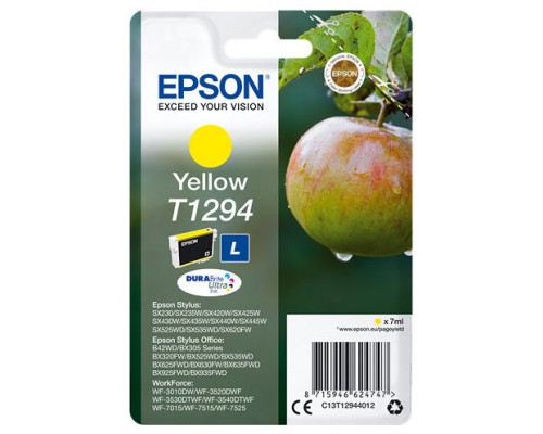 TINTA EPSON C13T12944012 T1294 AMARILLO (Espera 4 dias)