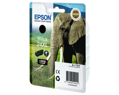 Epson Claria Photo HD Ink Cartucho Negro 24XL Expression Photo XP-760/950