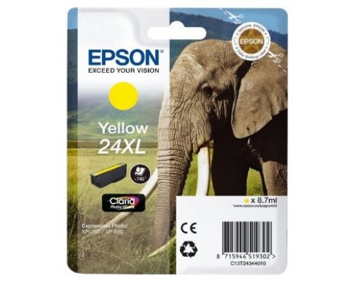 Epson Claria Photo HD Ink Cartucho Amarillo 24XL