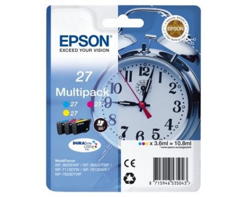 TINTA EPSON T2705 27 PACK DE 3