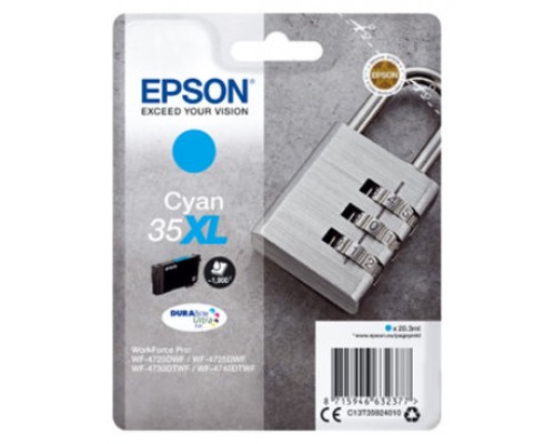 TINTA EPSON C13T35924 Nº 35XL WF47 CIAN (Espera 4 dias)