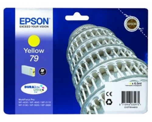 Epson Cartucho Amarillo L 900 paginas WorkForce Pro WF-5xxx Series nº79