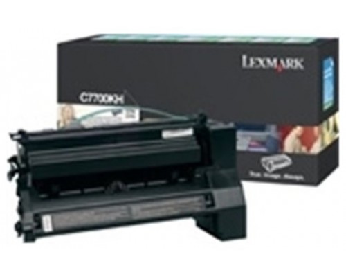 LEXMARK C-770/772 Cartucho Negro Alto Rendimiento Retornable