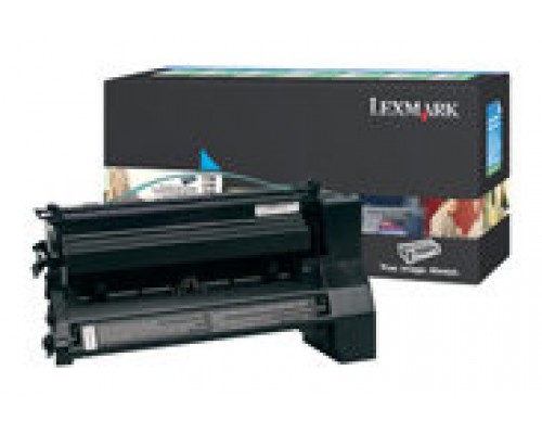 LEXMARK C-780/C-782/X-782 Cartucho de impresion Cian retornable (6.000 pag.)