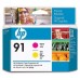 HP Designjet Z6100 cabezal de impresion Magenta y Amarillo nº91