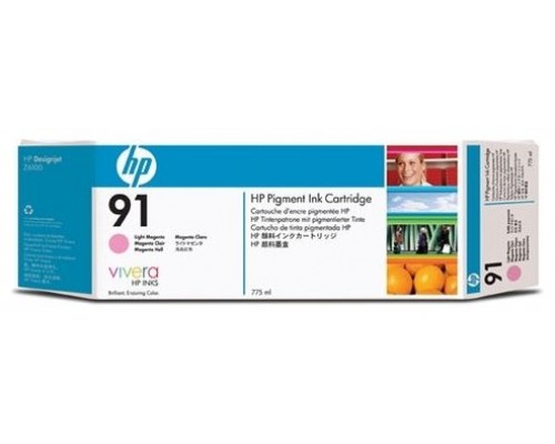 HP Designjet Z6100 Cartucho Magenta Claro nº91 (775ml)