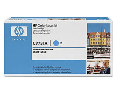 HP Laserjet Color 5500/5550 Toner Cian, 13.000 Paginas