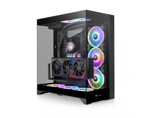 CAJA THERMALTAKE CTE E550 TG MID TOWER 2XUSB 3.0 1XUSB-C SN FUENTE NEGRO
