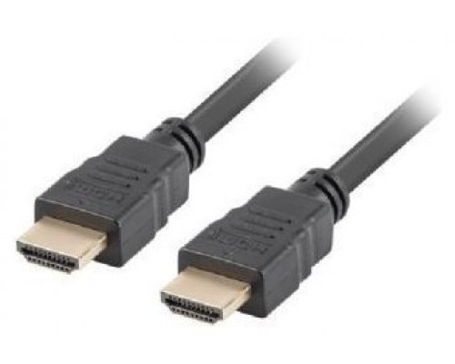 CABLE HDMI LANBERG MACHO/MACHO V1.4 ALTA VELOCIDAD 5M NEGRO